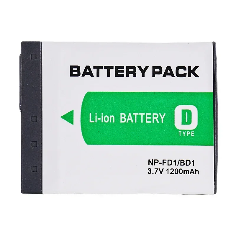 NP-BD1/FD1 3.7V 1200mAH بطارية مناسبة لسوني DSC-TX1 T2 T70 T77 T90 T200 T700 T900