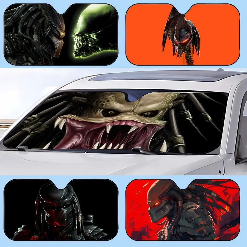 

The Predator Classic Movie Sun Visor Retractable Car Sun Visor Anti-Glare UV Protection Front Window Sunshade