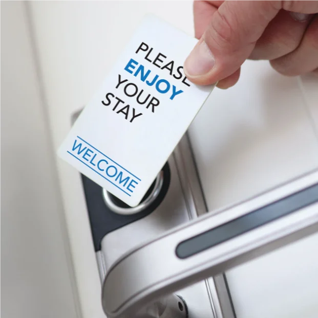 custom. Wholesale Printing Rfid Chip Membership Hotel Key Access Door Card With Magnetic Stripe