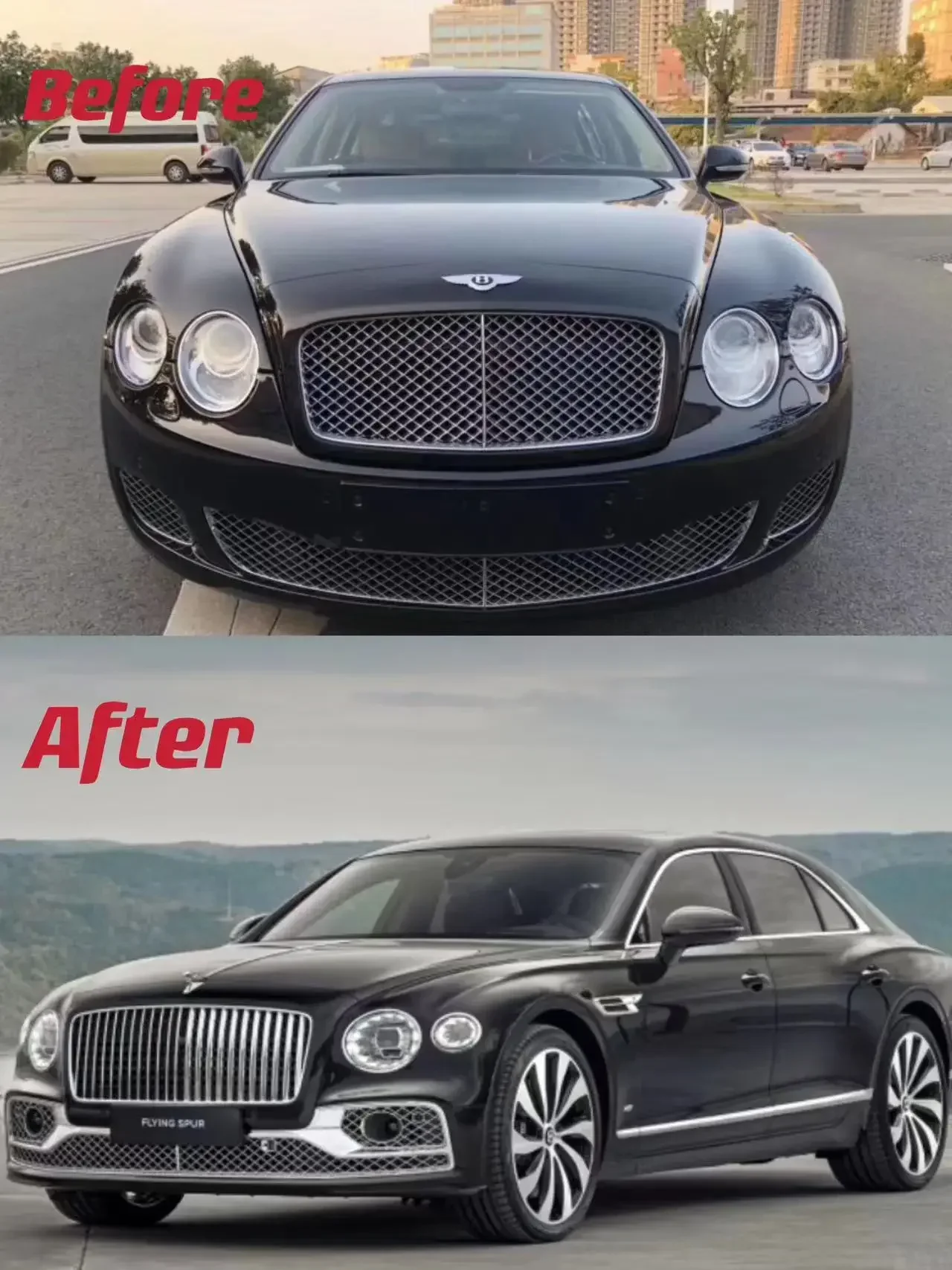 Car Parts Facelift Bodykit Bentley 2006 For  Flying Spur 2020-2022  