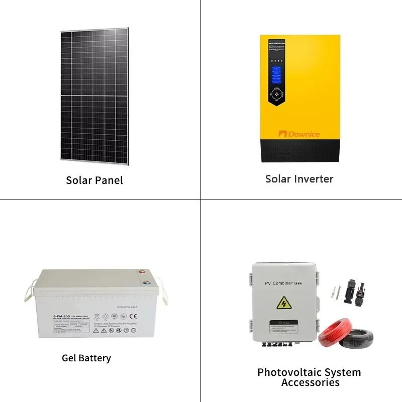 Solar Complete Set 3kw 5kw 10kw 15kw Hybrid System Complete System Off-Grid Full System for Home
