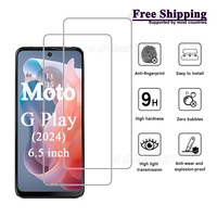 For Motorola Moto G Play 2024 Screen Protector Tempered Glass Crystal Mica 9H HD Clear Transparent