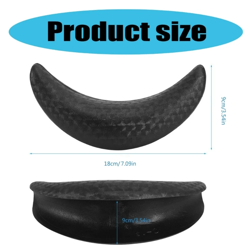 easy Washing Gel Neck Rest Shampoo Bowl Neck Pillow PU Pad for Salons Shampoo Bowl