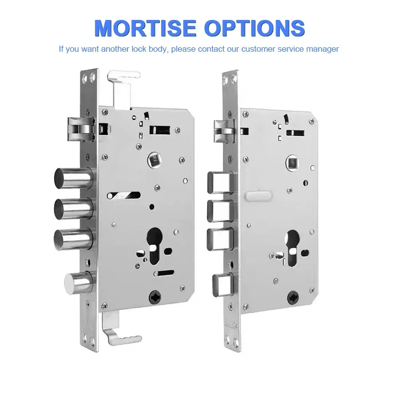 007 cerradura Digital de alta seguridad a prueba de agua cerradura muerta inteligente WiFi aplicación Tuya cerraduras inteligentes de huella digital sin llave para puerta de casa