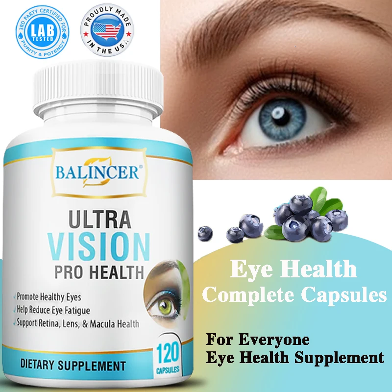 BALINCER Eye Health Complete Product - Eye Health Supplement, Vitamin A, Lutein & Zeaxanthin, Vision Health, Relieve Eye Fatigue