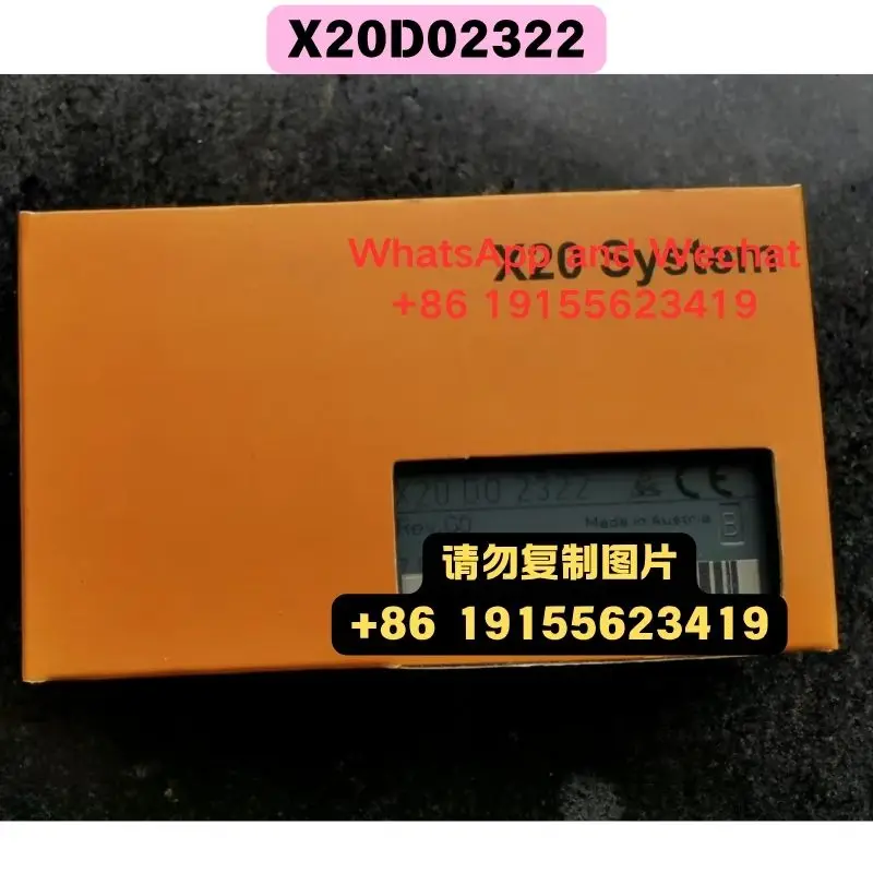

Brand new original X20D02322 module Functional test OK Quick delivery