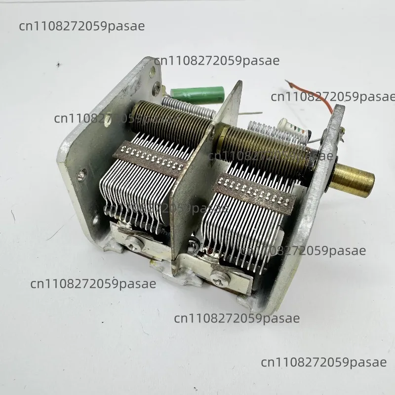 365PF * 2 Duplex Variable Capacitor Actual Capacity 410PF
