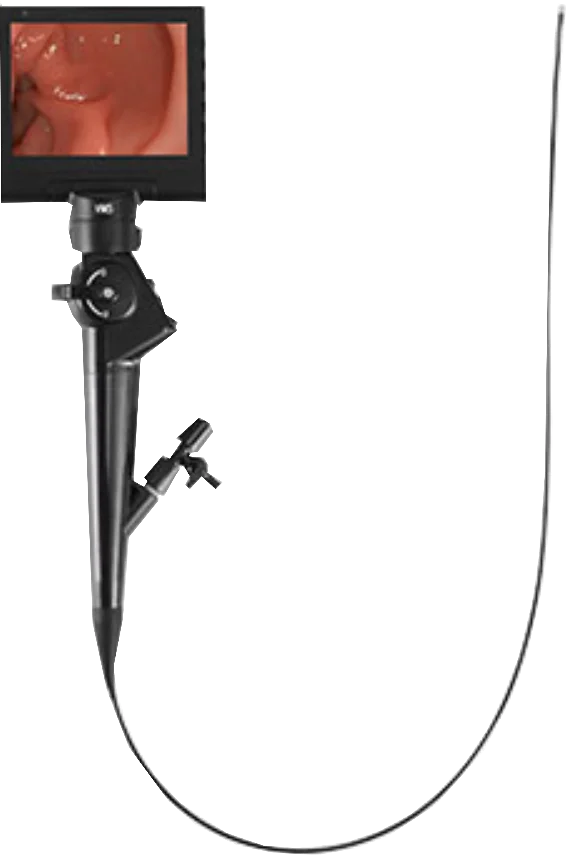Electric Flexible Fiber Rhinolaryngo Scope Portable ENT Endoscopy Bronchoscope Videoscope