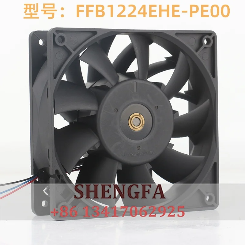 Delta 5V 12V 48V DC24V 1.50A 12038 120x120x38MM 12CM three-wire Alarm Inverter PWM Speed Regulation FFB1224EHE-PE00 Coolingfan