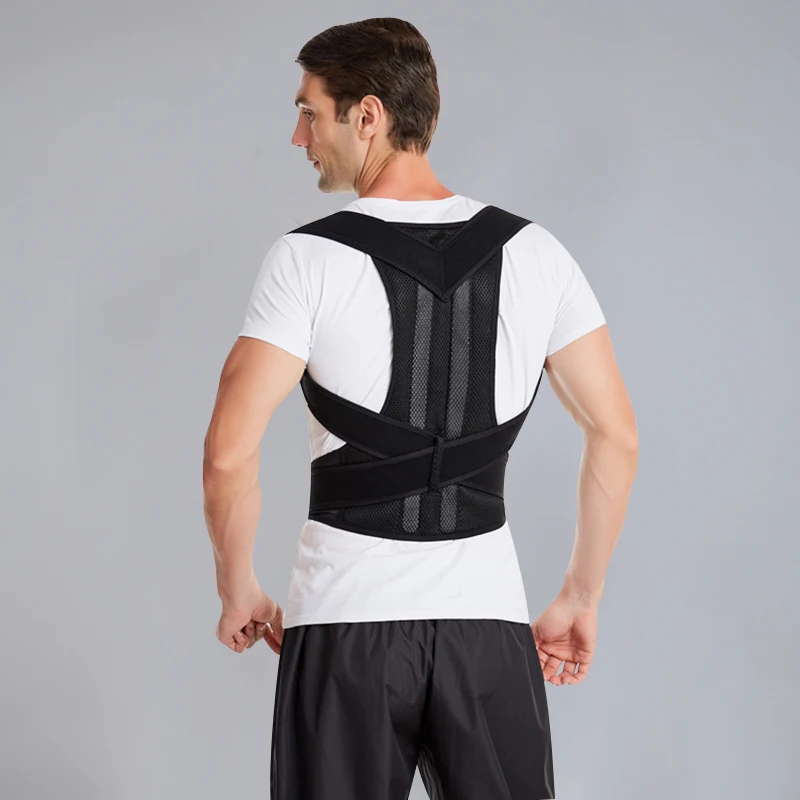 Men\'s Back Adult Correction With Anti-hunchback Upright Chest Open Shoulder Shapewear Orthosis With Sitting Posture Corrector