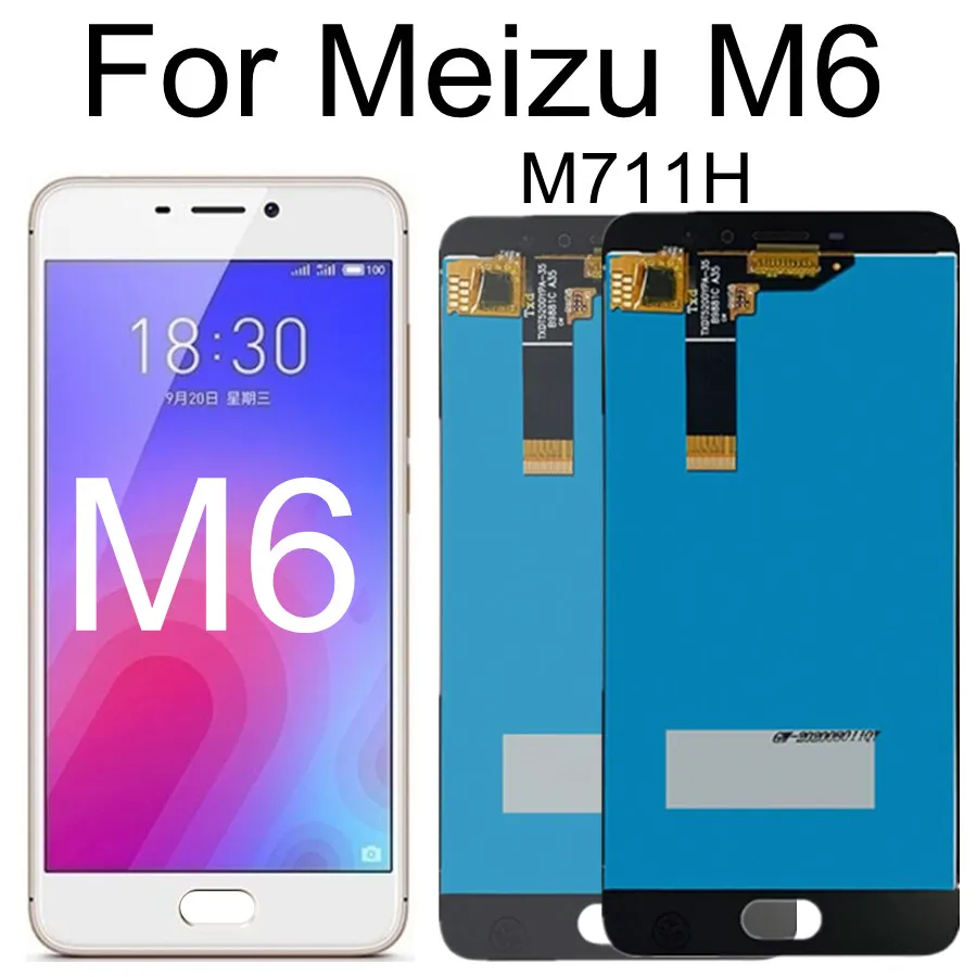 5.2  LCD For Meizu M6 M711H M711M M711Q LCD Display Screen Touch Panel Digitizer Assembly for Meizu M6 LCD