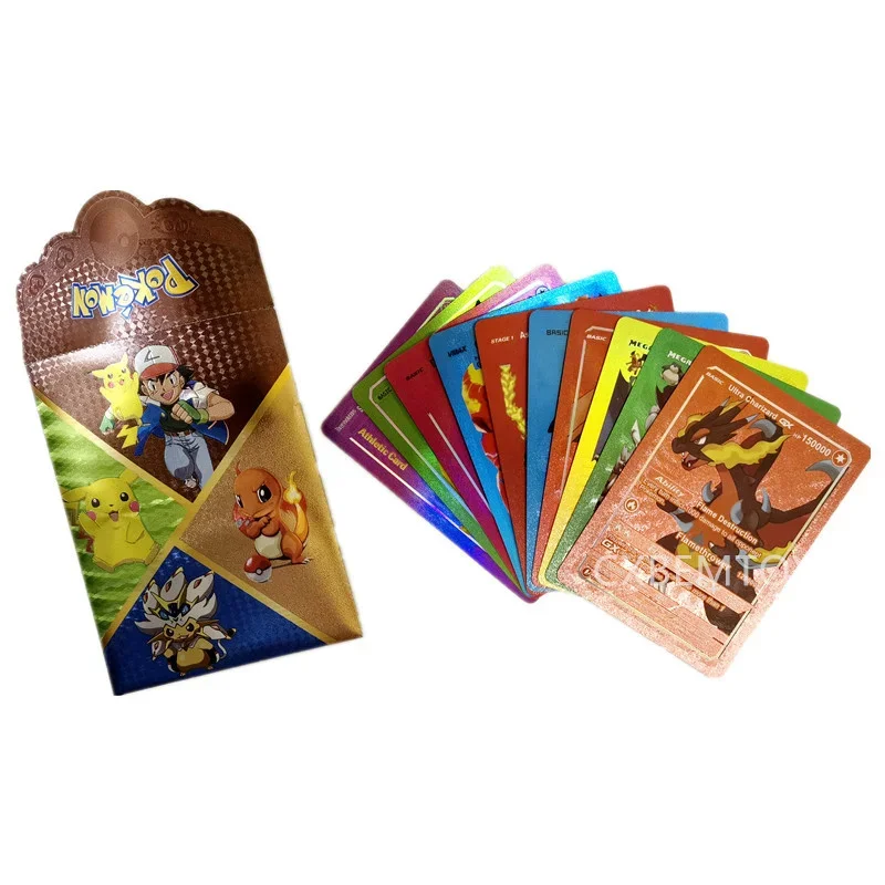 athletic card pokemon Pokémon Gold Foil Playing Cards (100 Cards) – Muvit