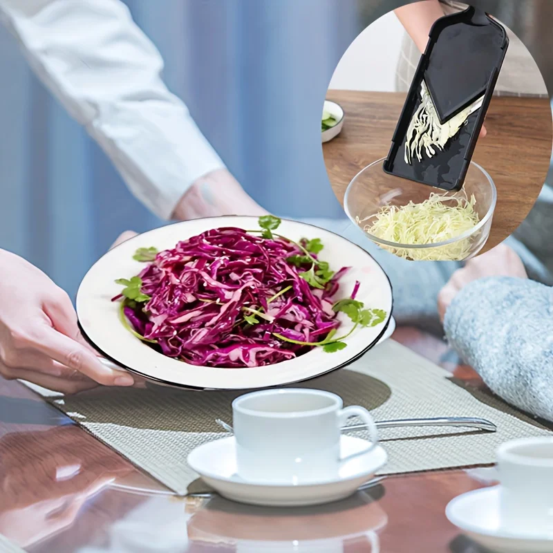 1 szt. Krajalnica do kapusty ze stali nierdzewnej, krajalnica do ziemniaków, cytryn, ogórków i rzodkiewki