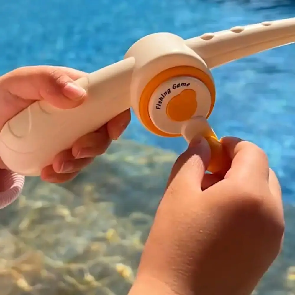 Magnetic Children's Fishing Toy Pufferfish Sea lion Bathroom Fishing Toy Plastic Fishing rod Fishing Water Toy Birthday Present