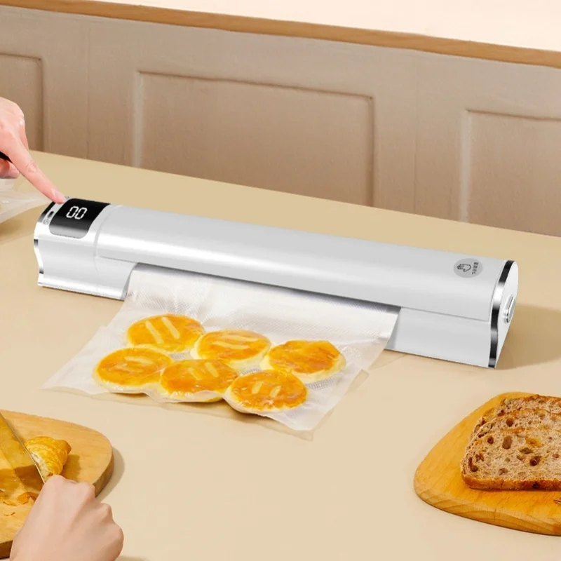 

Vacuum Sealer Machine Wet Dry Double Use Compact Automatic Vacuum Food Sealer For Food Storage Preservation