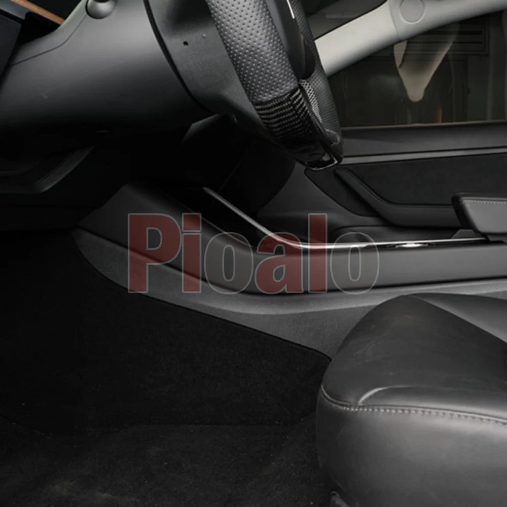 2 pezzi di copertura laterale della Console centrale con rivestimento laterale di controllo centrale per Tesla Model Y 2019-2023 modello 3 2021-2023