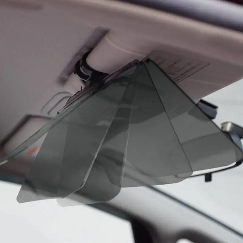 Car Anti-glare Mirror Universal HD Car Sun Visor Extensions Anti UV Strong Light Vehicle Sunshade Auto Accessories