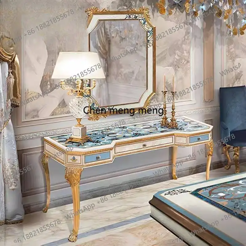 

Natural Blue Makeup Vanity Desk Adult Drawers Cheap Corner Makeup Vanity Desk Modern Vintage Kaptafel Furniture For Bedrooms