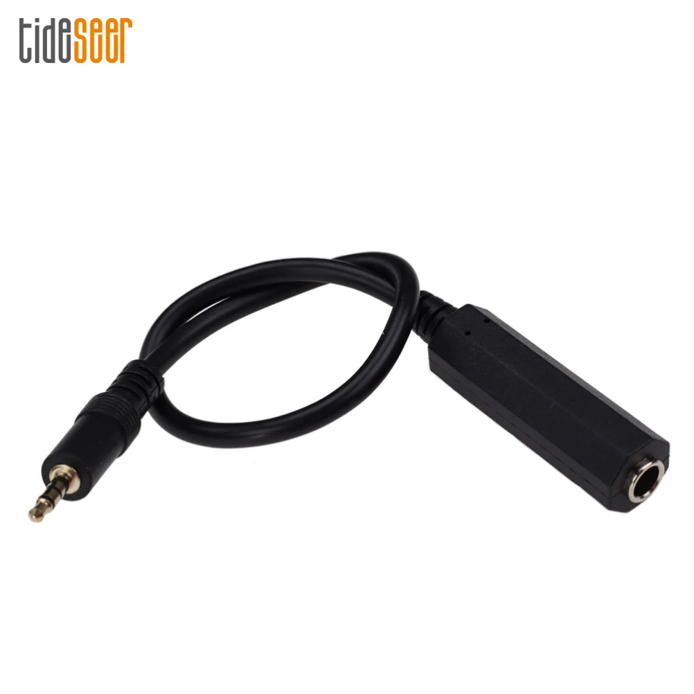 

300pcs 3.5mm Male to 6.35mm Female Audio Aux Adapter Cable Converter Cord for Microphone Headphone