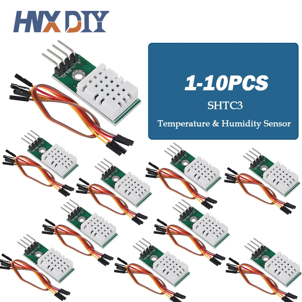 SHTC3 high-precision Digital Temperature And Humidity Sensor Measurement Module I2C Communication Is Better Than AM2302 DHT22