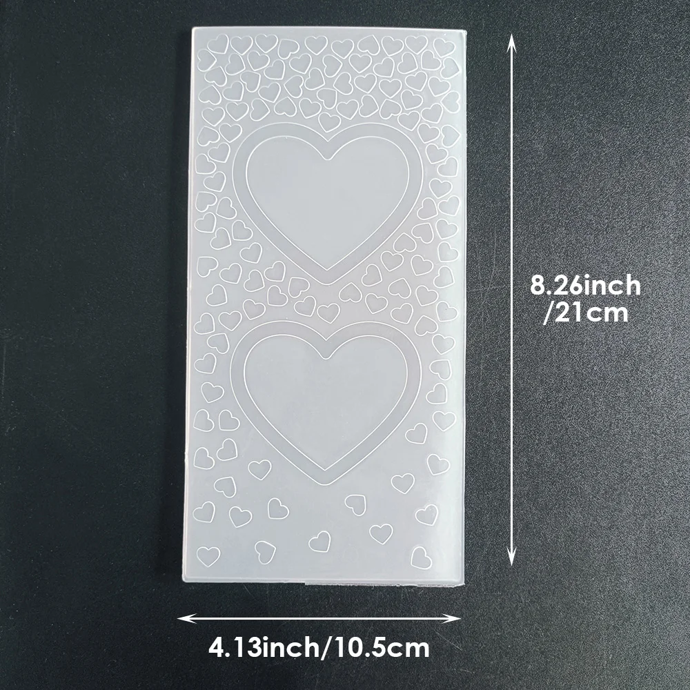 AZSG Christmas Snowflakes Love Flowers and Flowers Embossing Folder For DIY Paper Card Decoration Scrapbooking