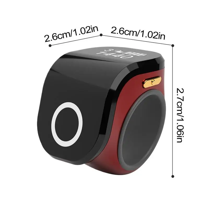 أرقام ميكانيكية انقر فوق جهاز عداد الفرس المحمول القابل لإعادة الشحن وخفيف الوزن لمدربي الرياضة والمزيد