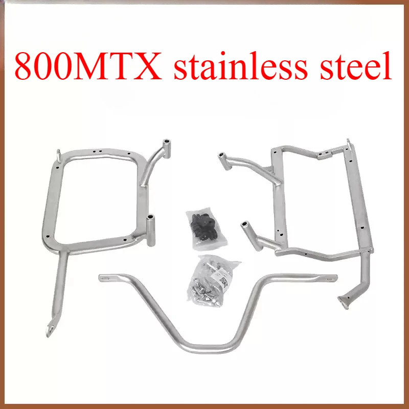 For CFMOTO 450MT 800MT 800MTX Motorcycle Luggage Box Bracket Pannier Rack Saddlebag Support Side Bag Bracket Luggage Parts