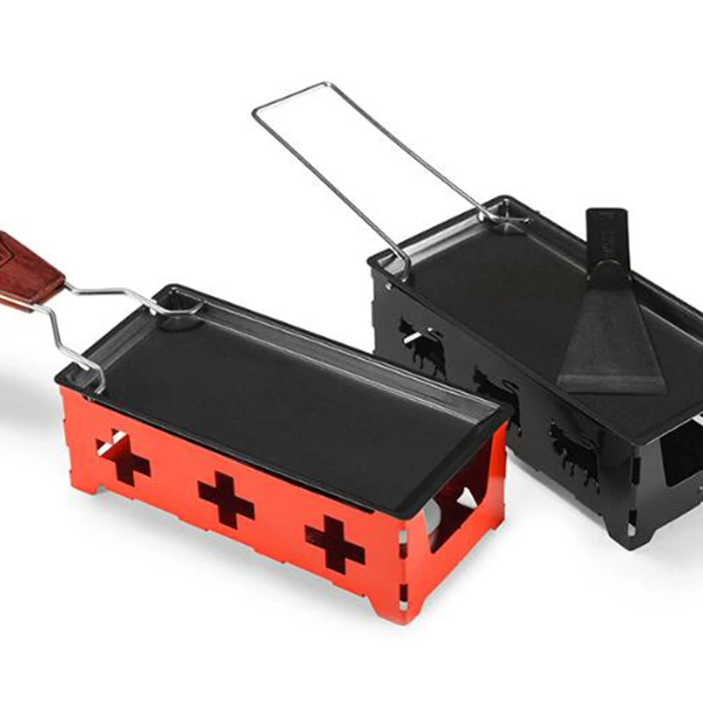 

Baking Dish Cheese Mini Grill Bakeware Bbq Camping Cookware Outdoor Picnic Rack