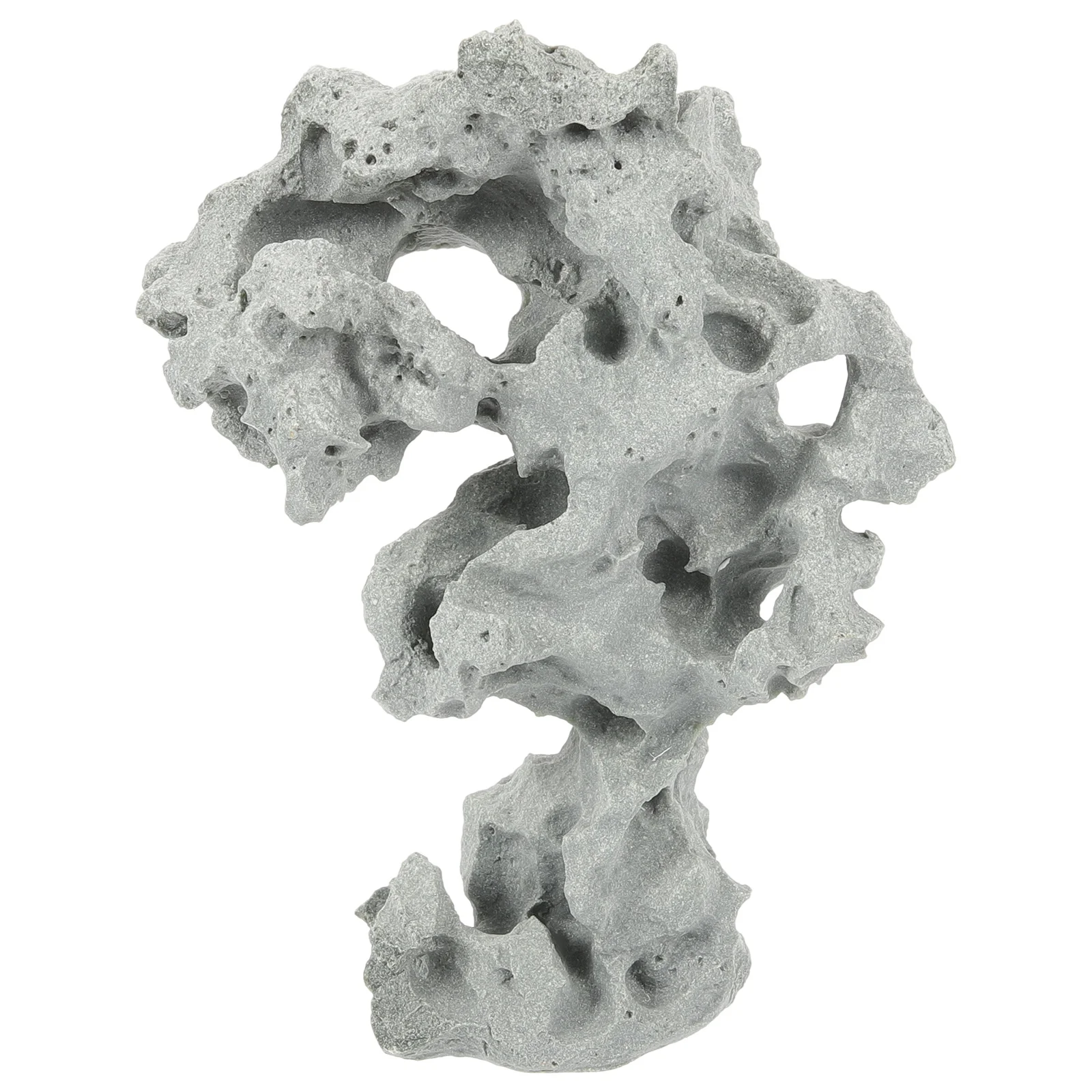 

Resin Rockery Decoration Durable Small Light Fish Tank Landscape Stone Home Desktop Decor Zen Garden Micro Scenery Simulation