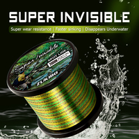 ZUKIBO 1000m 500m 200m Invisible Nylon Fishing Line Speckle Super Strong Spotted Line Fluorocarbon Coating Carp Fishing Line