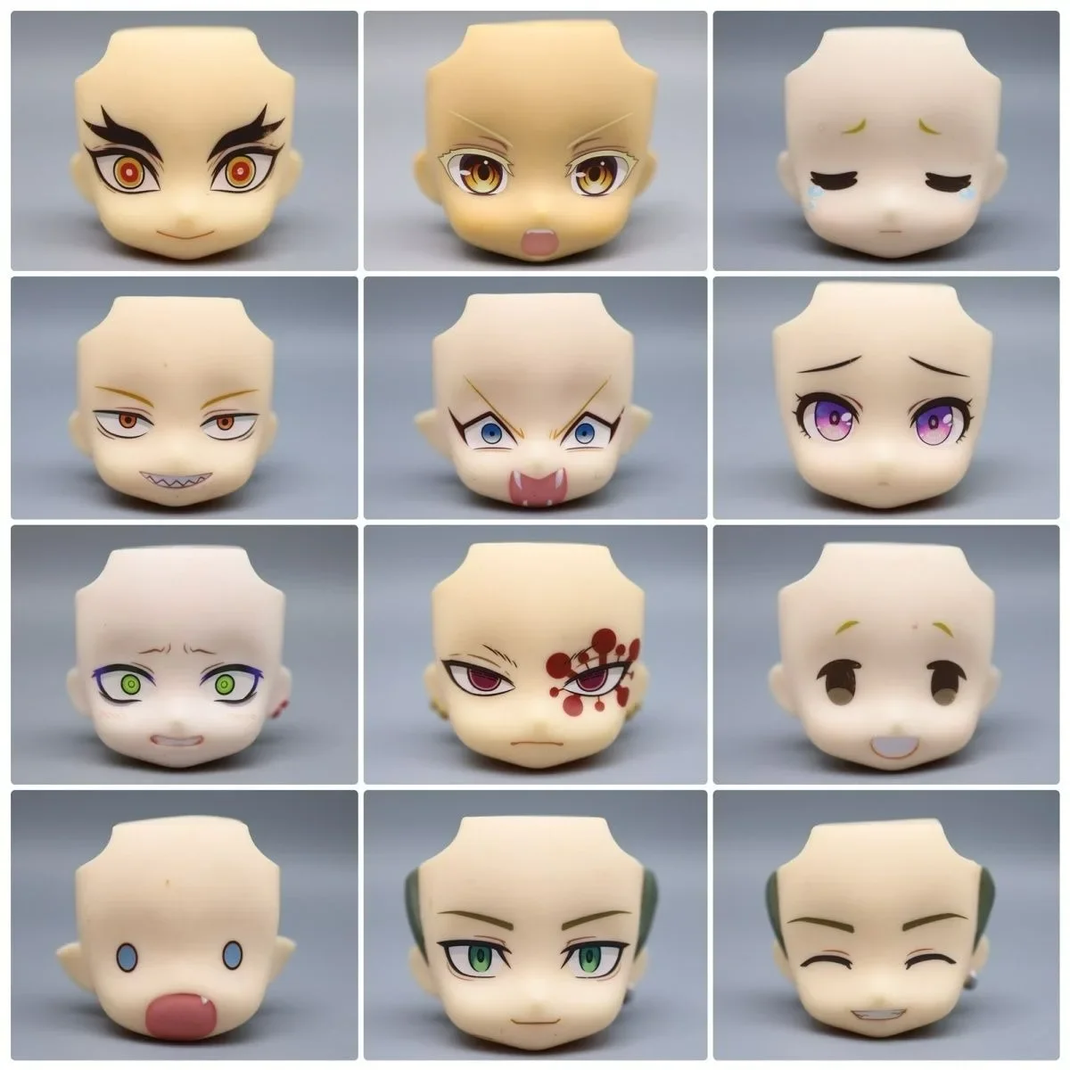 GSC Clay Face Stuffed Face OB11 replacement face doll accessories