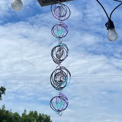 Rotating Wind Chimes Outside Tree Of Life Wind Spinner For Home Decor Garden Hanging Decoration Outdoor Aesthetic Windchimes Set