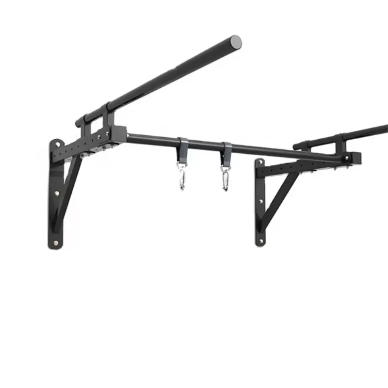 Heavy-Duty Wall Mounted Pull up Bar Multi-Grip Gymnastics Horizontal Bar