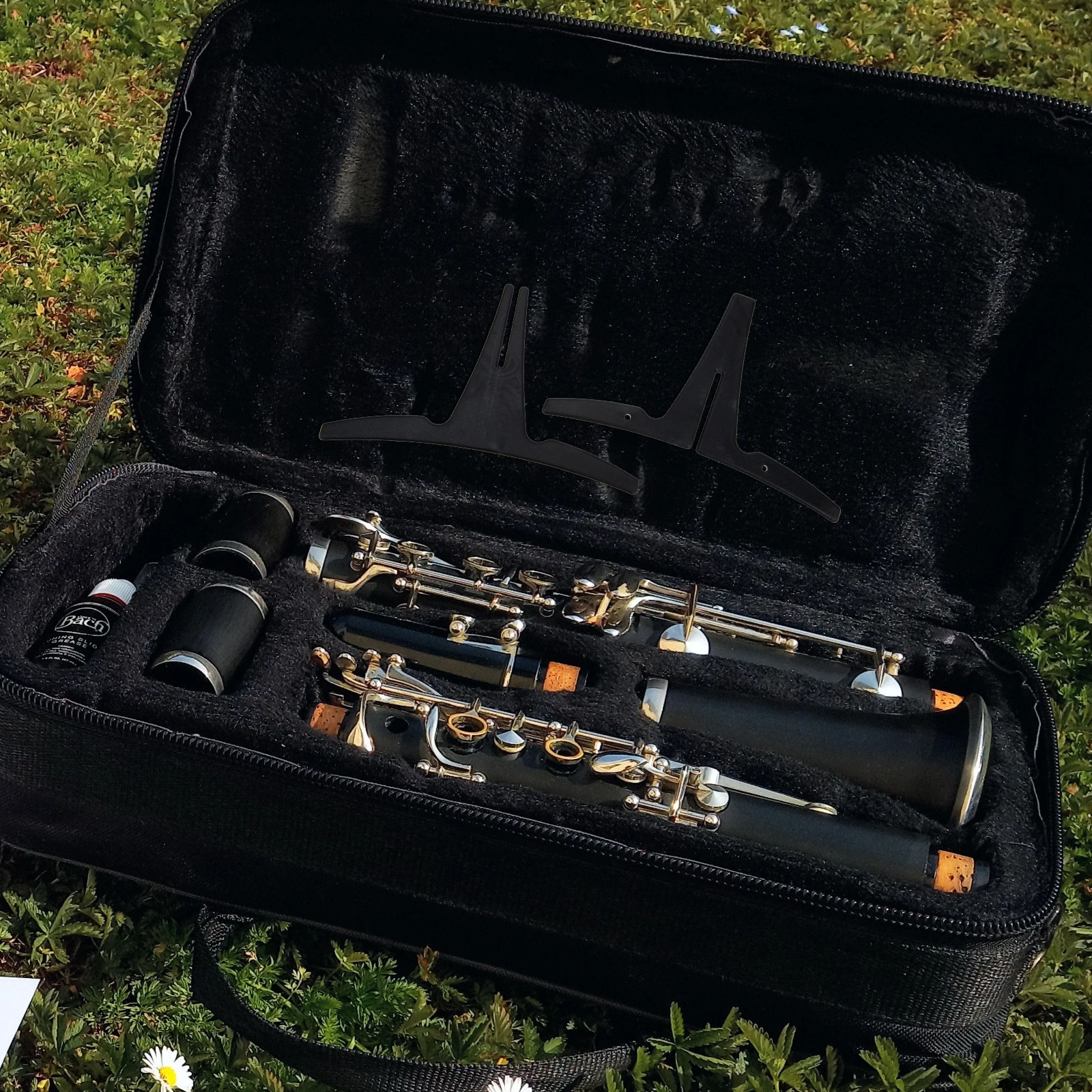 

Practical Clarinet Holder Oboe Stand Portable Detachable Design Durable Long Lasting Musical Instrument Accessories