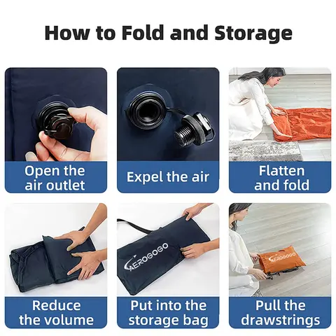 6 best sales uppblåsbar strandsäng - №2