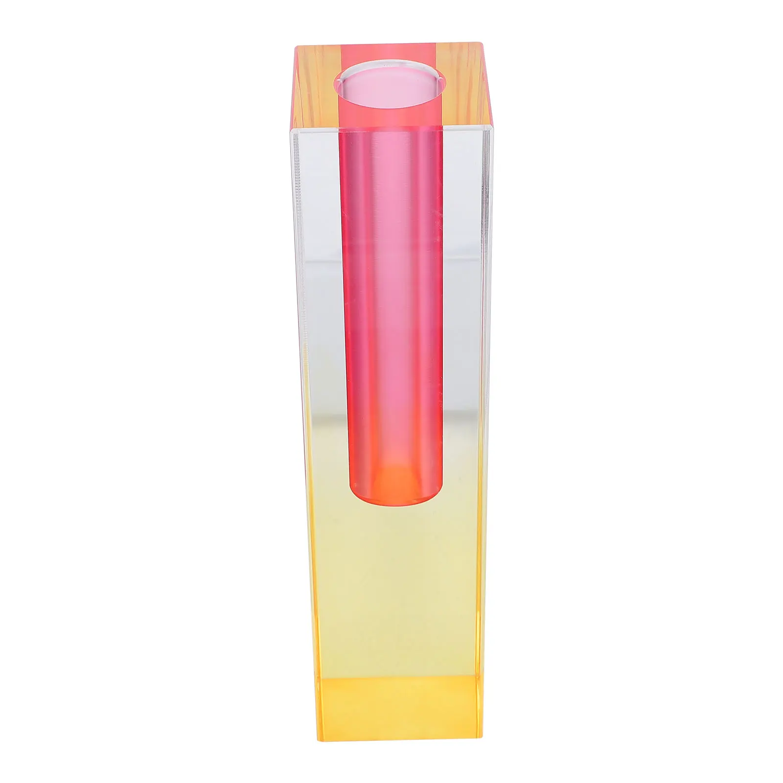 

Crystal Vase Acrylic Material High End Quality Practical Long Serving Unique Stylish Beautiful Artistic Vase Store Dried