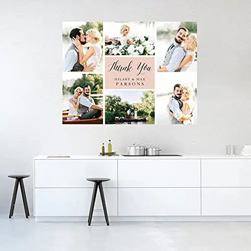 Op maat gemaakt wandtapijt Elk logo / maat / kleur Creatief doe-het-zelfontwerp Boheems hippieleven Fotomuuropknoping Thuis Woonkamer Decor