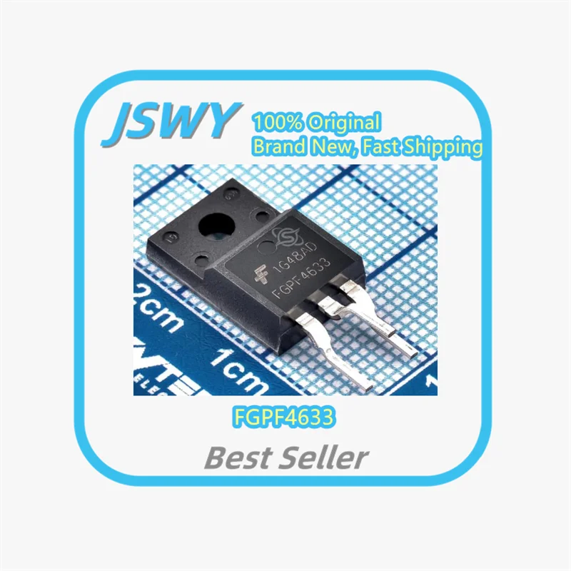

(10/50 pieces) FGPF4633 F4633 TO-220F Transistor LCD Power Chip - Brand New Original Authentic Product
