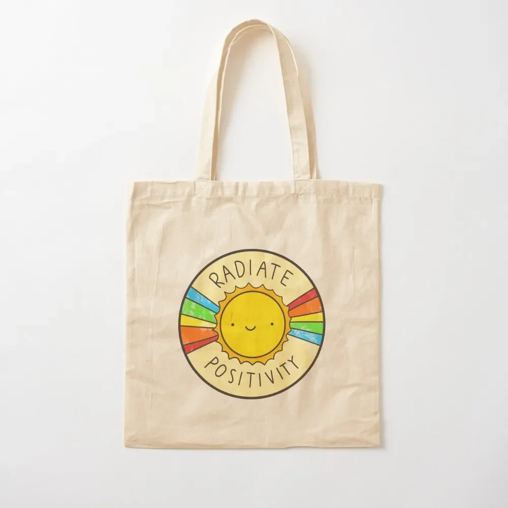 

Radiate Positivity Tote Bag Women's tote bag tote bag canvas