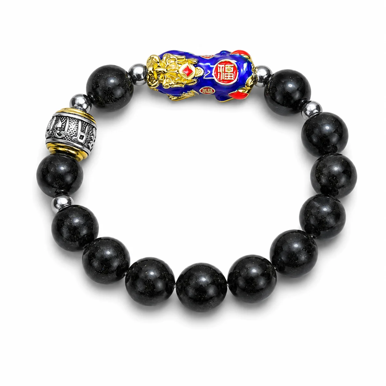 Charm Beaded Bracelet for Women Men Prayer Beads Jewelry Couple Gift