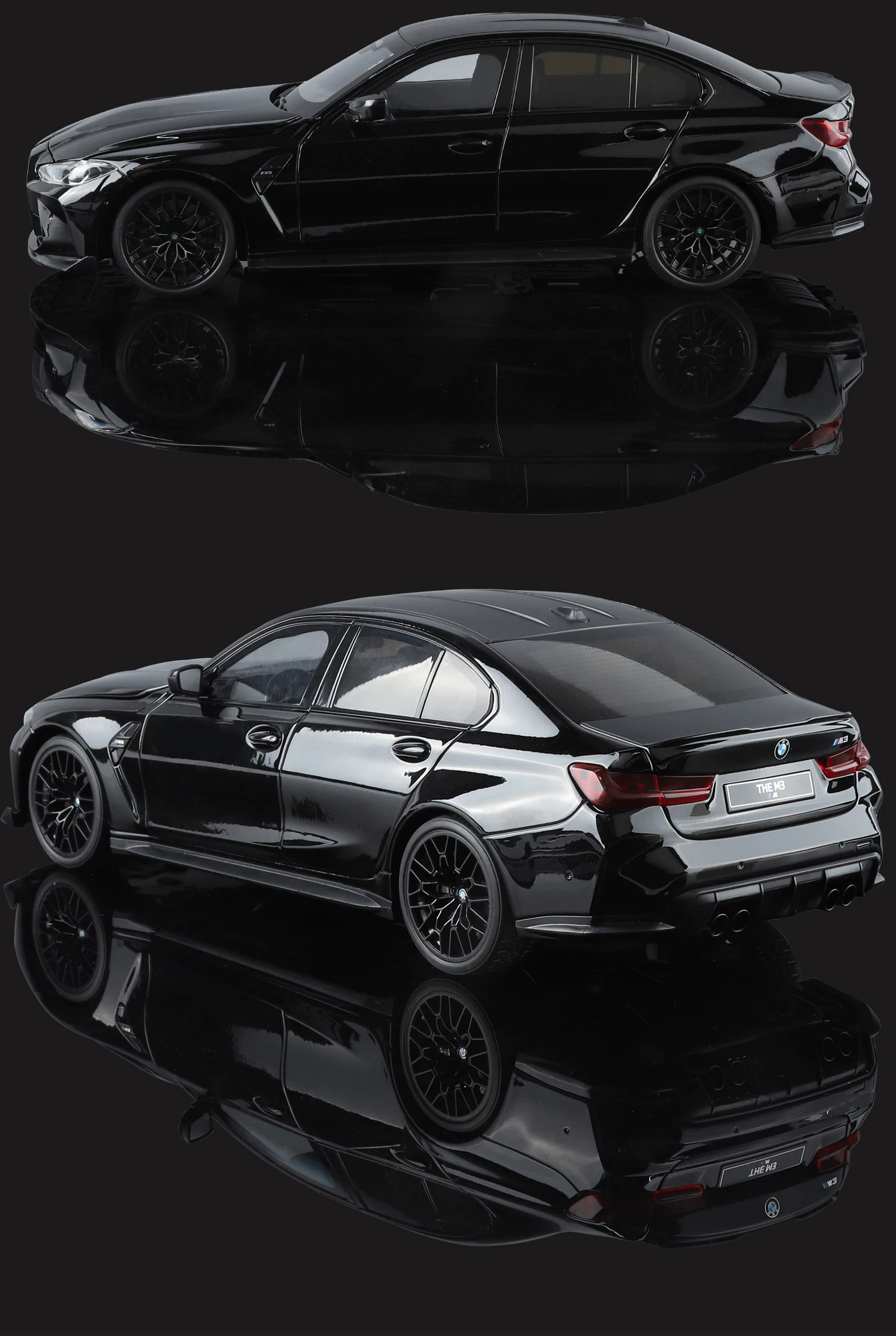 NEU 1:18 BMW M3 CS LCI G80 Mpower Supersportwagen Legierung Auto-Modelle & Spielzeugfahrzeuge Automodell Miniatur Maßstabsmodell Auto für Kinder – Detail 10