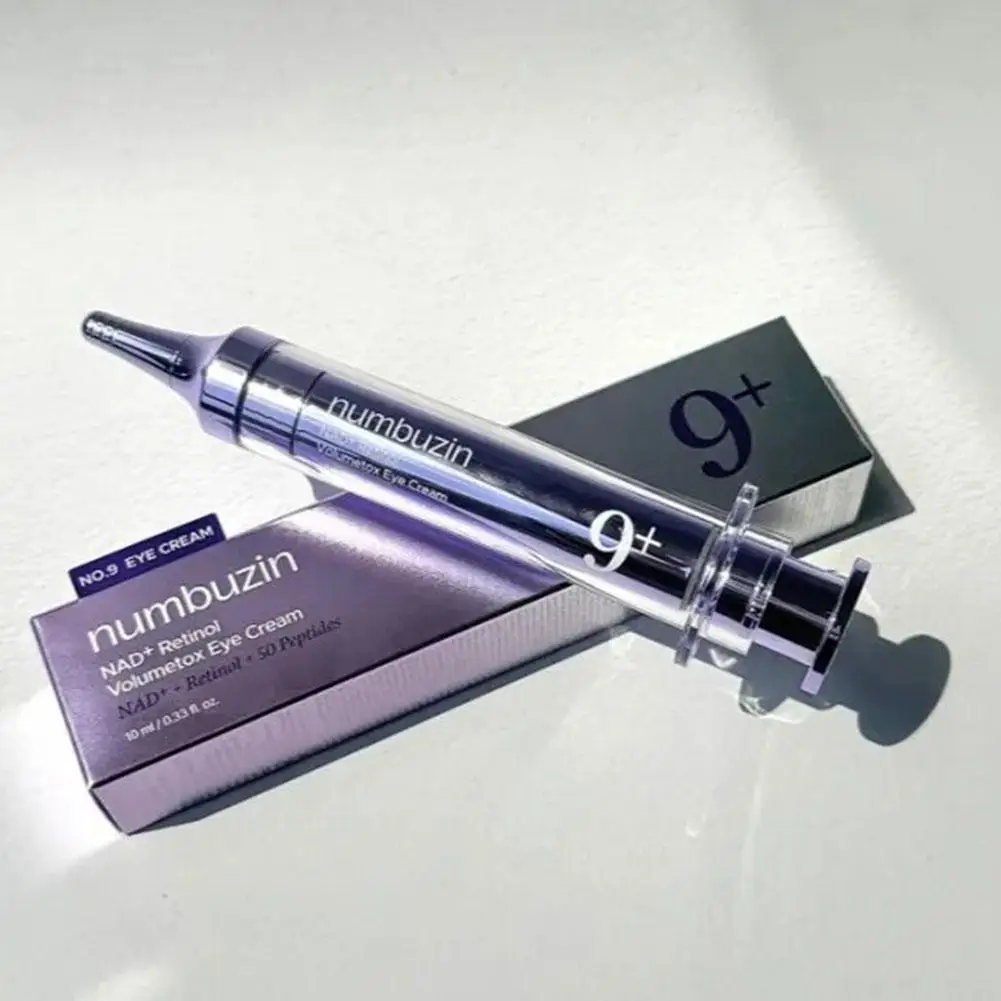 Numbuzin NO.9 Retinol Lift&Firm Eye Cream Purple Needle Tube NAD+ Peptide Eye Cream NAD+ BIO Lifting-sil Essence Korean Original view 2