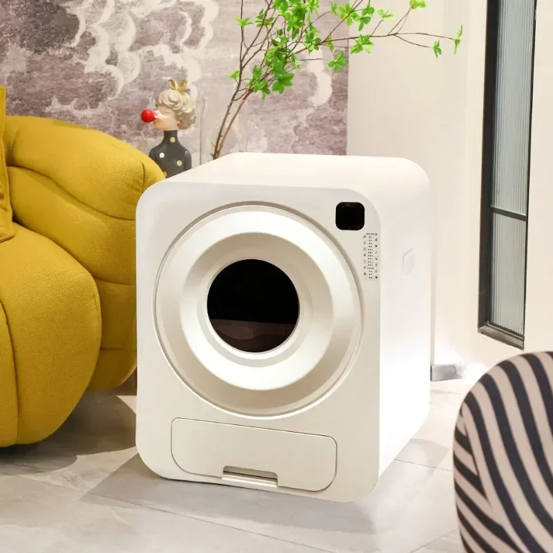 

New Ozone Deodorizing Cat Litter Box Removable and Washable Fully Automatic Smart Cat Litter Box Mobile Terminal Control