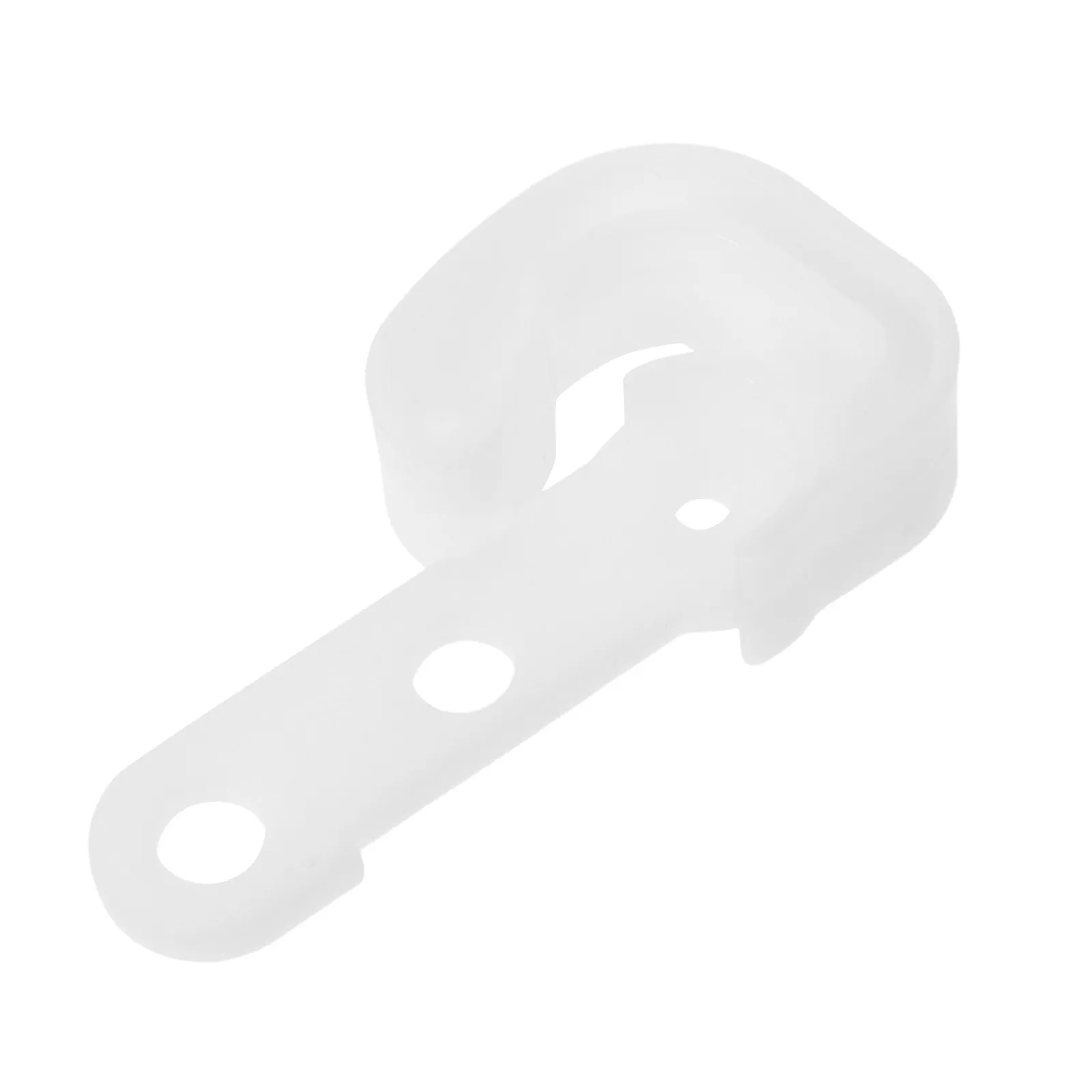 Refrigerator Door Stop Closer Fridge Door Stop Fixed Hinge Hook Axle Stopper Clip White Appliance Open Close Restraint Stopper