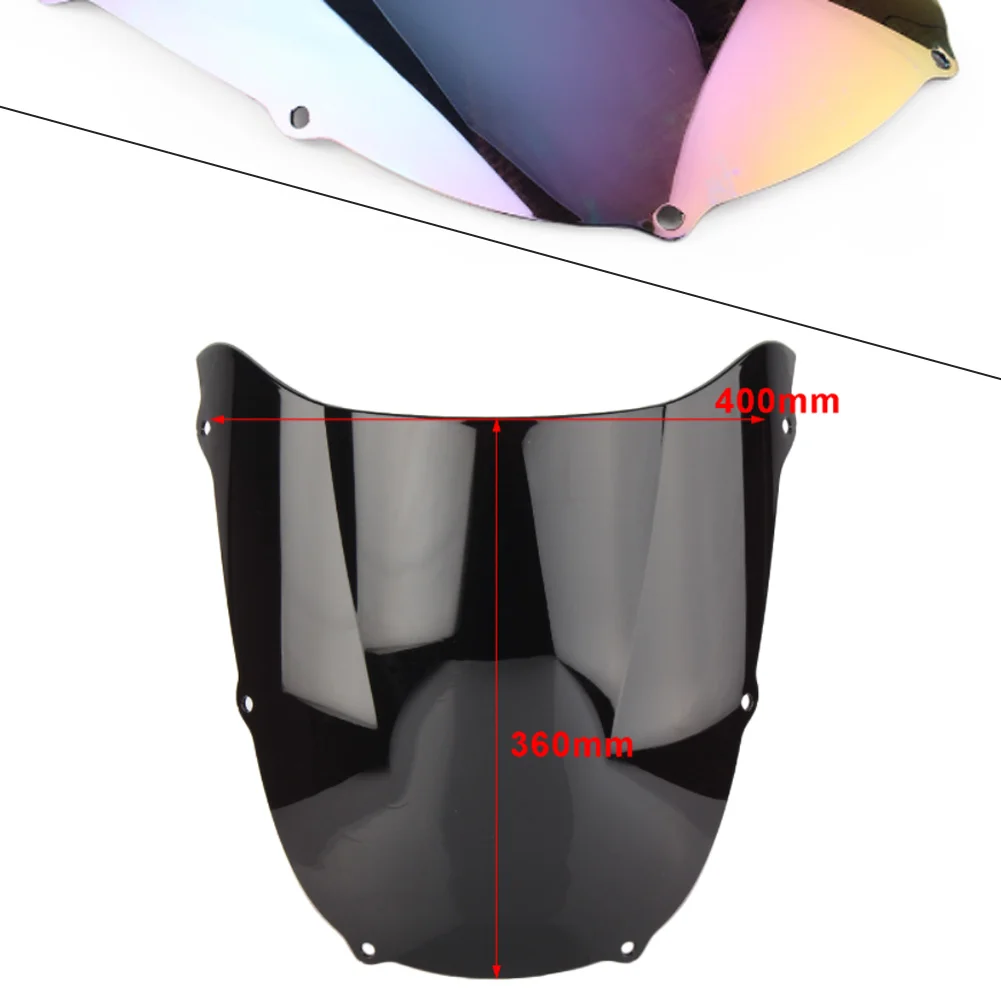 Motorcycle Windscreen Covers Screen Motorbikes Deflector Windshield For Kawasaki Ninja 636 ZX6R ZX-6R ZX 6R 1998 1999