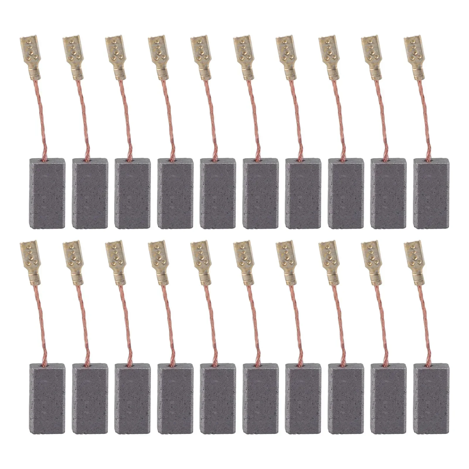 20PCS Carbon Brushes Replacement For Bosch Motor Angle Grinder Carbon Brushes 15mm X 8mm X 5mm Power Tool Accessories