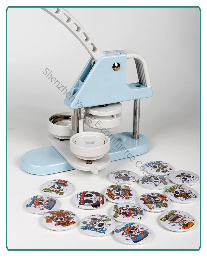 32mm Medal Manufacturing Machine Manual Badge Making Package Art Creative Craft Gift Mold