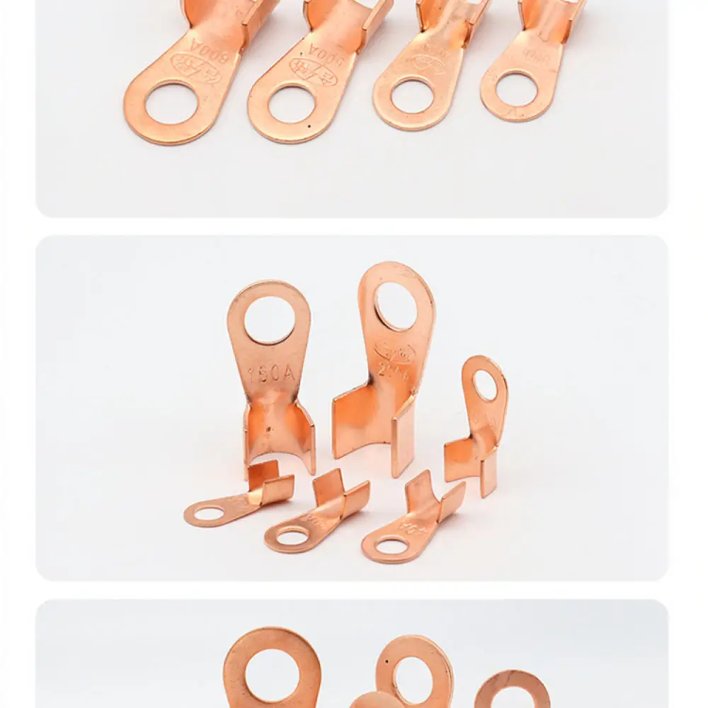 Copper Wire Terminal Lug OT Open Type Connector Electrical Connection Fitting For For Kaite Electric Power Distribution