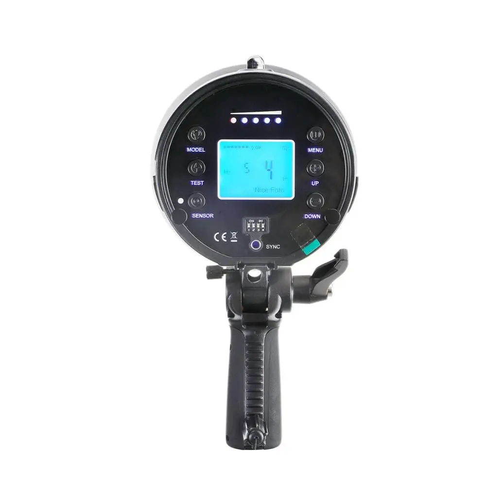 Nflash680A NiceFoto 680ws بطارية تعمل بالطاقة استوديو فلاش المحمولة اللاسلكية ضوء فلاش ستروب ضوء فلاش ، معدات التصوير الفوتوغرافي #5