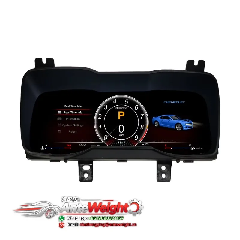 Linux Car Digital Cluster for 2010-2015 LCD Dashboard Panel Virtual Instrument CockPit Speedo Mileage